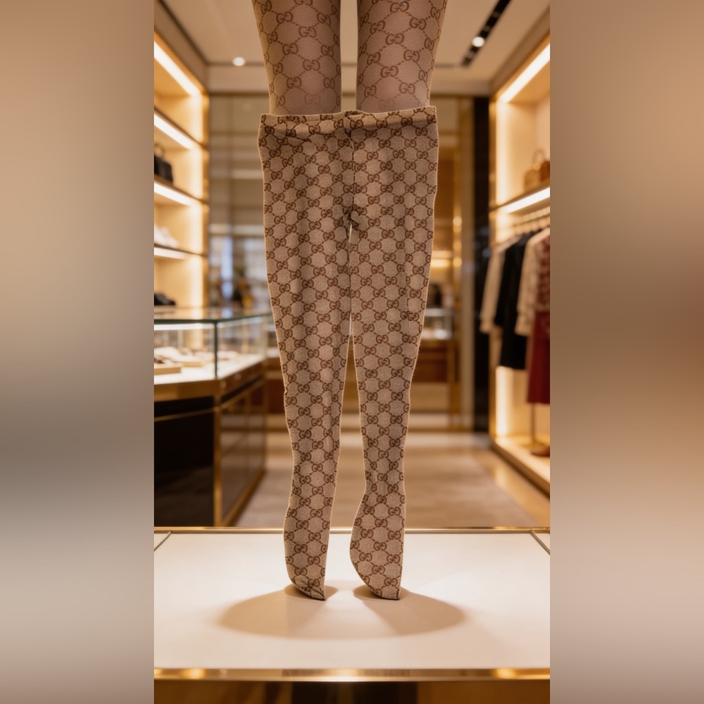 Gucci Patterned Tights - Picture 4 of 9